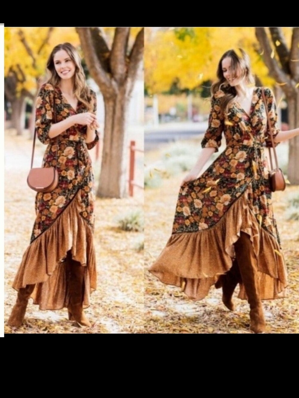 Farm Rio Madrid Wrap Maxidress